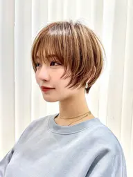 💫【ナチュラルに少し変化を】デザインショート＋3stepトリートメント
