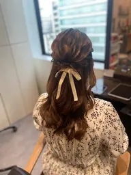 平日限定♡ハーフアップ