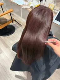 【口コミ限定価格】肌映え暖色カラー🍒白髪染めワンカラー