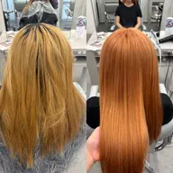 🖤❤️🔥新規限定❤️🔥🖤【ダブルカラー】全体ブリーチ➕カラー