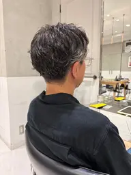 【メンズ限定】メンズカット&パーマ+mbSh&トリートメント