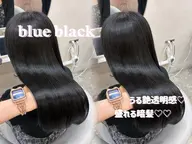 🎀黒染めじゃない黒🎀🪄ꕀ𖤐 ̖́-♡ロング料金なし♡ ケアカラー+超音波tr🪡
