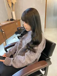 全体カラー+似合わせカット+クイックトリートメント