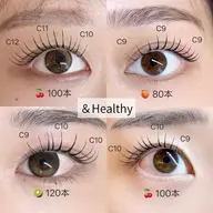 【平日予約限定🉐】&ヘルシー80本 フラットラッシュ無料❣️束感コーティング付