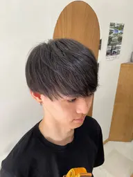 ダウンパーマ+メンズカット