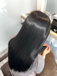 ⭐️♥人気No1艶髪最高峰♥⭐️カット+縮毛矯正+髪質改善トリートメント