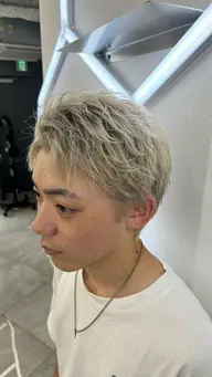 【期間限定】🔥 メンズカット+ブリーチカラー モデル様限定メニュー