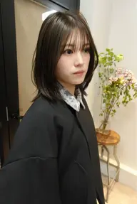 《50%オフメニュー🩶》カット+カラー+髪質改善トリートメント✨️