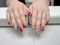 ワンカラー+4本アート🍓 【オフ込み】シンプルコース