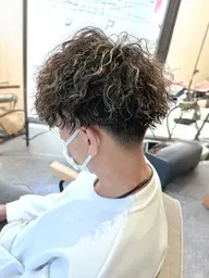 カット+メンズツイストスパイラルパーマ