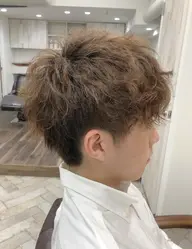 ⭐️メンズ推しメニュー⭐️カット＋パーマ🦱7900円