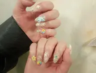 自爪✨パーツ/ストーン/シール無制限付け放題コース