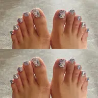 チップスカルプ×フットネイル✨