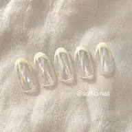 🤍 上品フレンチ　オフ込み・パラジェル