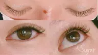 ボリュームラッシュ3D​〜​5D0.05mmのエクステを束にして付けるエクステです。150本​〜​230本のお仕上がりです