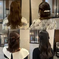 【お出かけ前に🎀】🫧ハーフアップアレンジ🫧デートや結婚式のお呼ばれにもおすすめ💘
