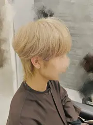【透明感あふれる理想の髪色へ♪】ブリーチ+プレミアムカラー✨
