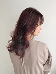 前髪カット✂️➕透明感カラー💙➕うる艶トリートメント🫧【ロング料金無】