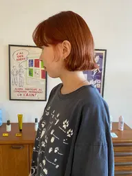 ダブルカラー(リタッチ➕毛先ブリーチ)
