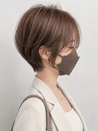 【大人ショート】カット+カラー（白髪ぼかし・白髪染め◎）