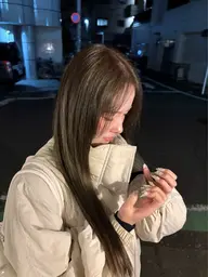 “U29限定”髪質改善＋ワンカラー🍨🤍