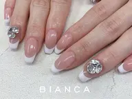 (オフ無×)-フレンチネイル🎀 【溝の口/パラジェル登録店】