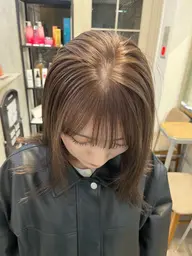 ダブルカラー+クイックトリートメント(ダメージカット前処理TR付✨)