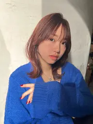 🌸初カラーにおすすめ🌸ブリーチなしダブルカラー+カット+ナノスチームトリートメント