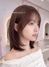 【シャンプー無し】🎀💖お出かけ前|前髪+顔まわりカット+巻き仕上げ🪞✨