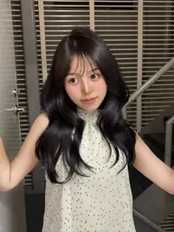 【🎀学割U24🎀】似合わせカット🤍+艶カラー+超音波トリートメント🫧