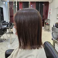 女性限定カット(スタイルチェンジ)ロング、セミロング→ミディアム(肩上)