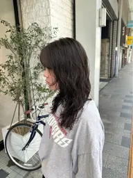 カット+パーマ