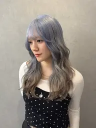 前処理+ケラチン補強+ケアブリーチリタッチ+カラー ※補足説明をお読みいただいた上でご予約お願いいたします🙇🏼‍♀️