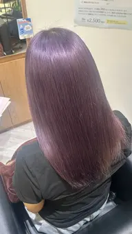 【明るさも可愛いカラーも叶う🙌🏼💞】ブリーチあり⚡️*゚ダブルカラー💝➕髪質改善💎プラチナトリートメント♡︎