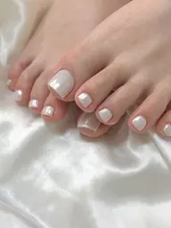 【フット】ミラーネイル✨