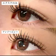 🫧 【&healthy】LEDエクステ＋パーマ／フラットラッシュ120本 🫧🦋