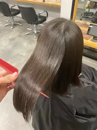 カット+ 美髪縮毛矯正+水素トリートメント【メンズOK】
