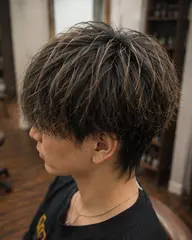 【メンズ限定】パーマ+カット+カラー