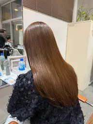 《本日限定価格❣️》艶カラー<白髪染🆗>+髪質改善12ステップトリートメント