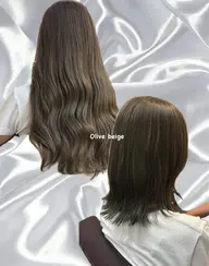 【⭐︎迷ったらこれ⭐︎】カット✂︎➕透明感カラー🫐🍒➕Aujua2️⃣stepトリートメント🫧