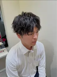 👦🏻期間限定価格‪⸜‪‪💙メンズカット➕ダメージレスパーマ