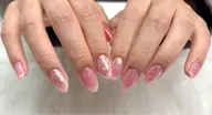 スタンダード定額(デザイン80種類から選択)/フレンチ(ベースクリア)⭐️土日祝+¥550⭐️【オフ有◎】