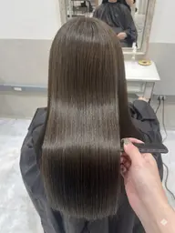 カット🤍透明感イルミナカラー