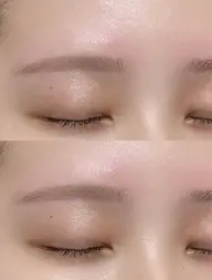 眉毛WAX +カラー