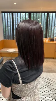 【うるツヤ髪へ✨️】髪質改善ストレート(縮毛矯正)➕ツヤ復活トリートメント🍒
