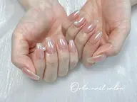 🎀【オフなし・美フォルム・ケア込】 🎀 オーロラネイルorミラーネイル