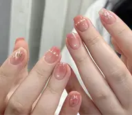 ハンドネイル　グラデーション　オフなし