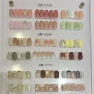 定額ネイル🩷¥5500​〜​7700（オフなし）