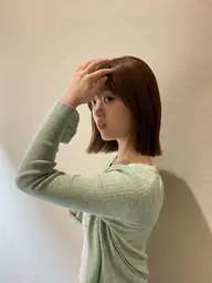 カット✂︎+透明感カラー♡
