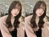 【夏のお出かけ前に🌻💛】韓国風くびれ巻き✨前髪もしっかり固めます💕